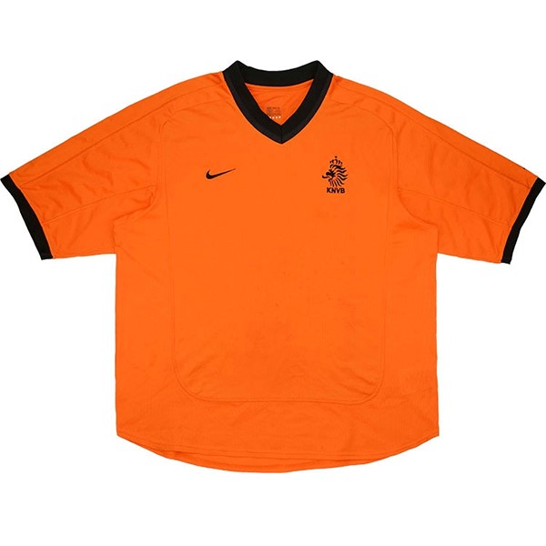 Camiseta Países Bajos 1ª Retro 2000 Naranja